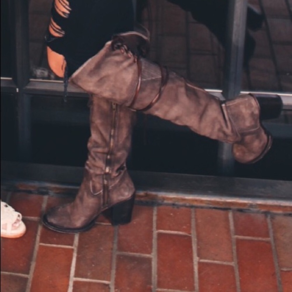 Free Bird over the knee boots